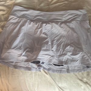 Lululemon lilac Circuit Breaker skirt size 10